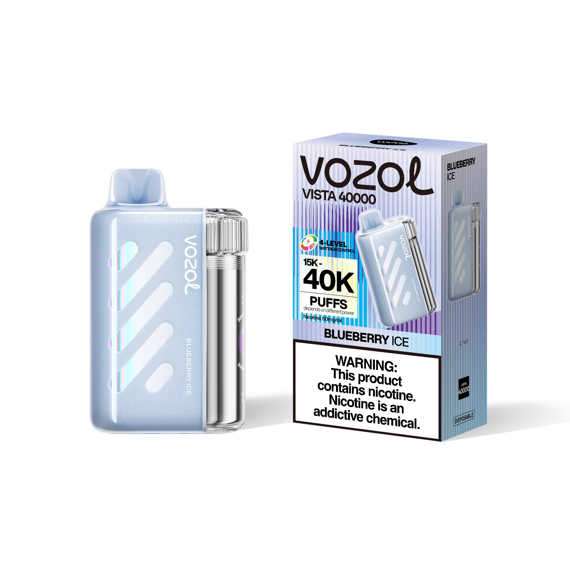 VOZOL VISTA 40K wegwerpvape (alle smaken)