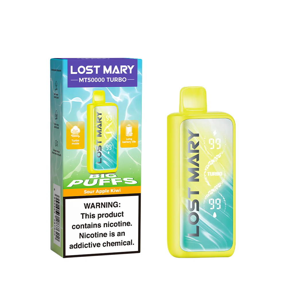 LOST MARY MT50K Turbo oplaadbare wegwerpvape (alle smaken)