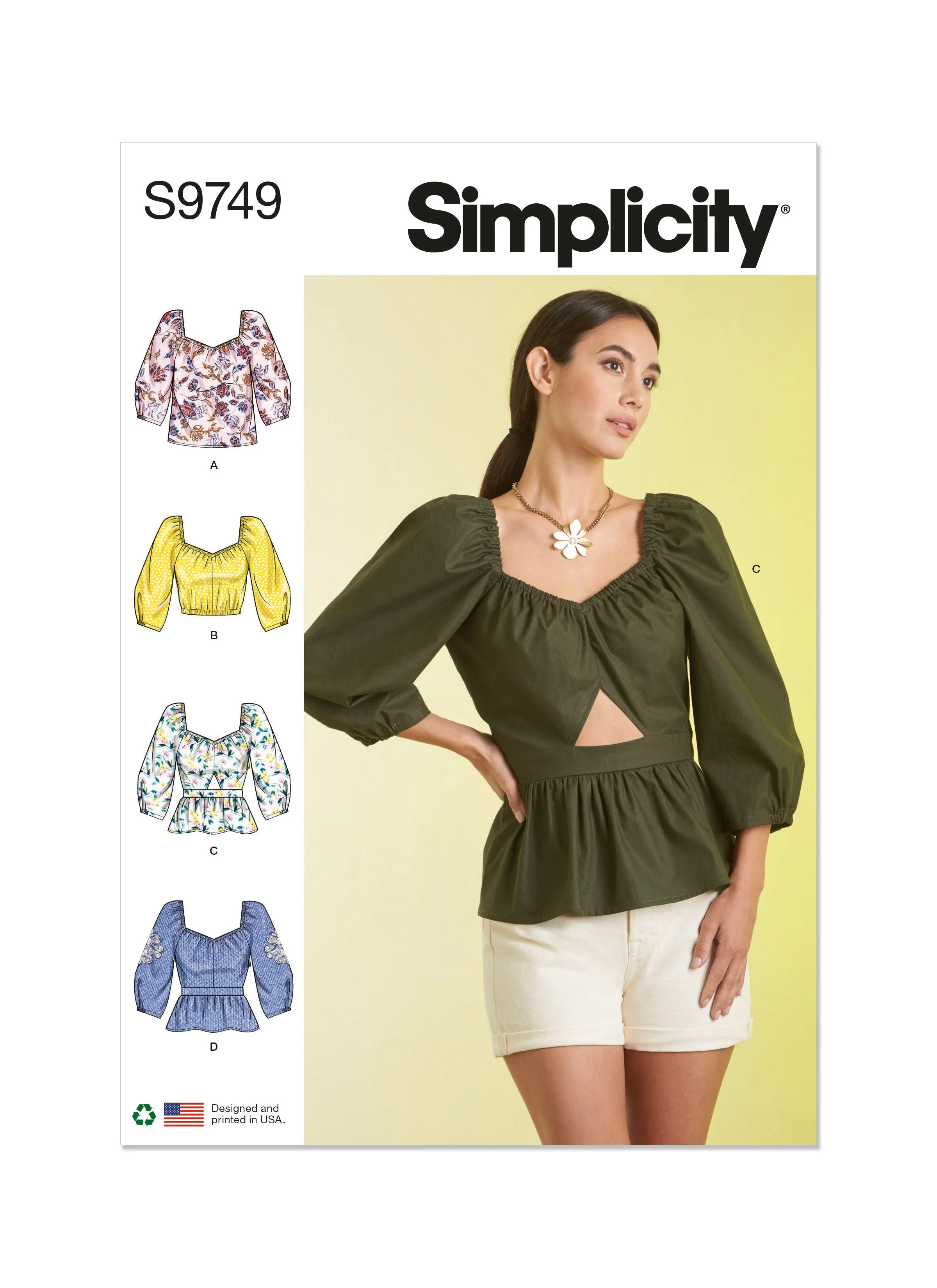 Simplicity Pattern S9749 Misses