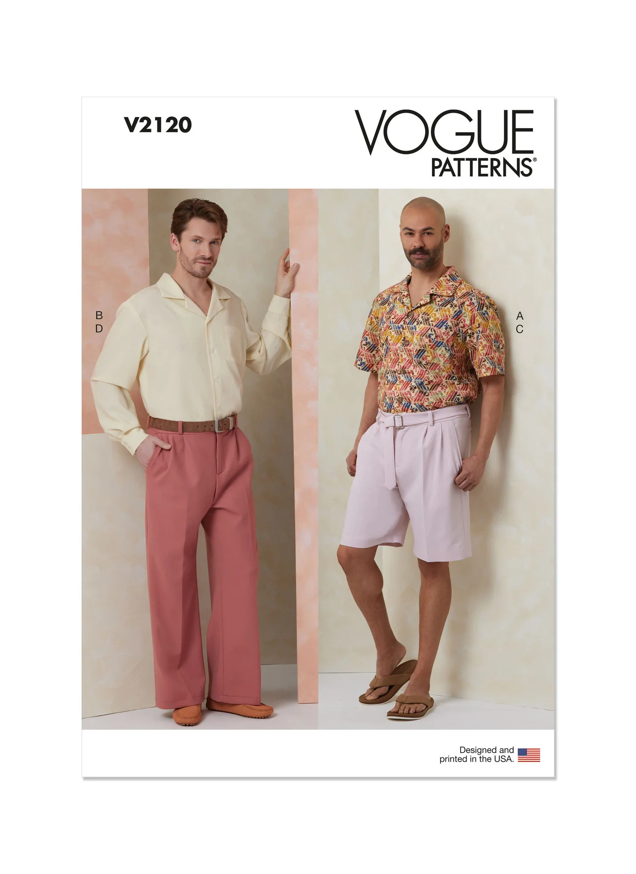 Vogue Pattern V2120 Men