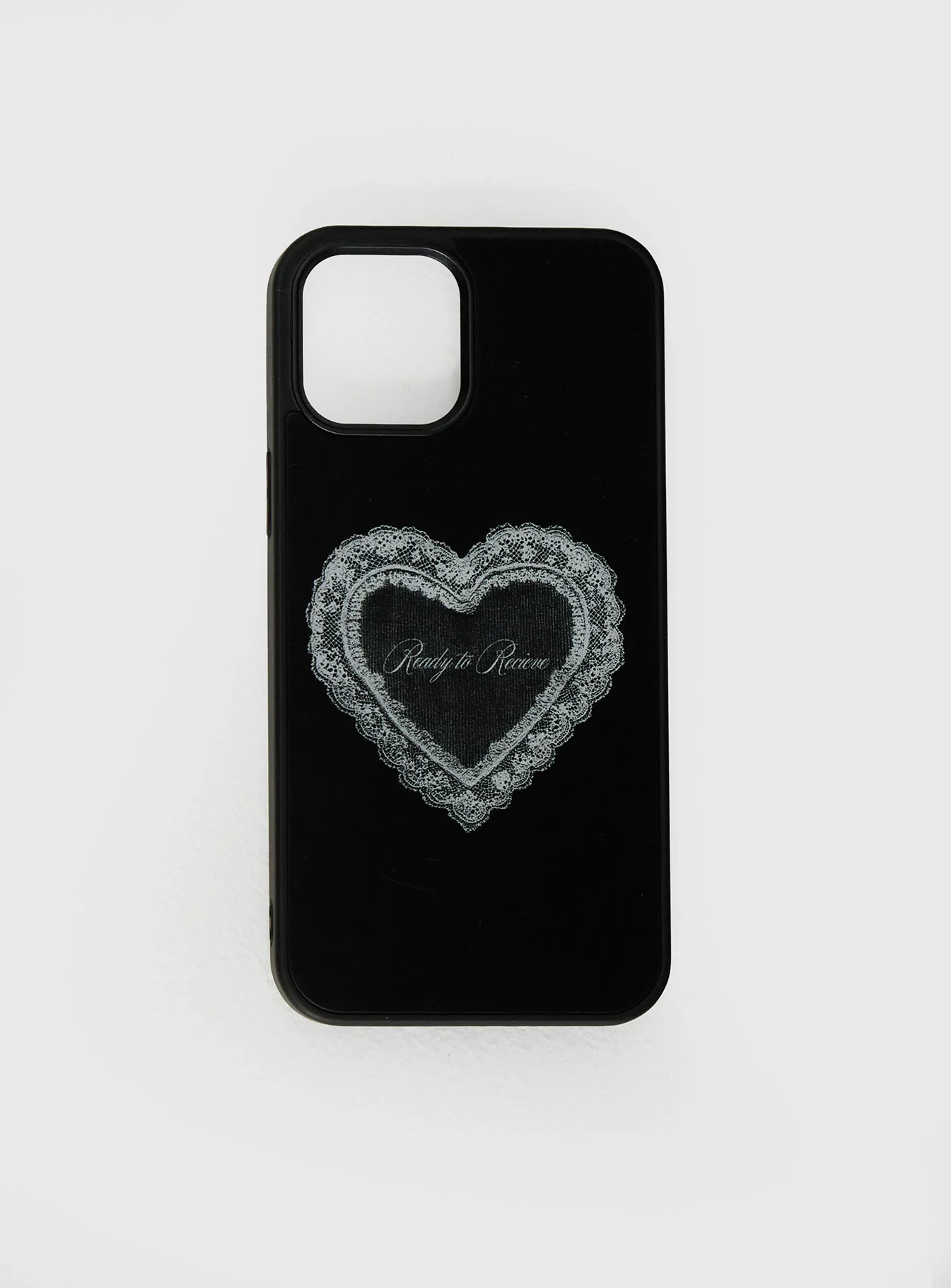 Ready To Receive iPhone Case Black