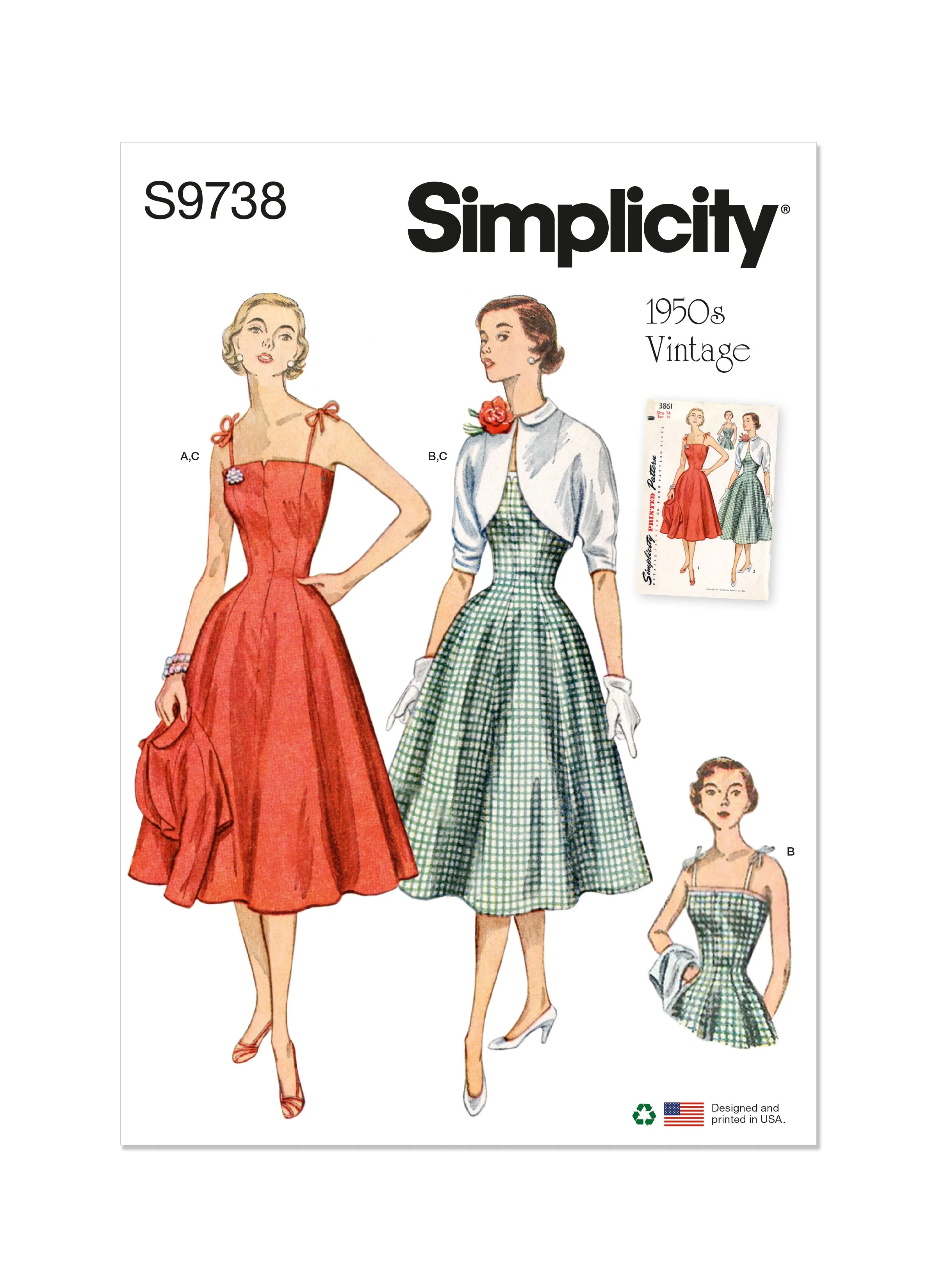 Simplicity Pattern S9738 Misses