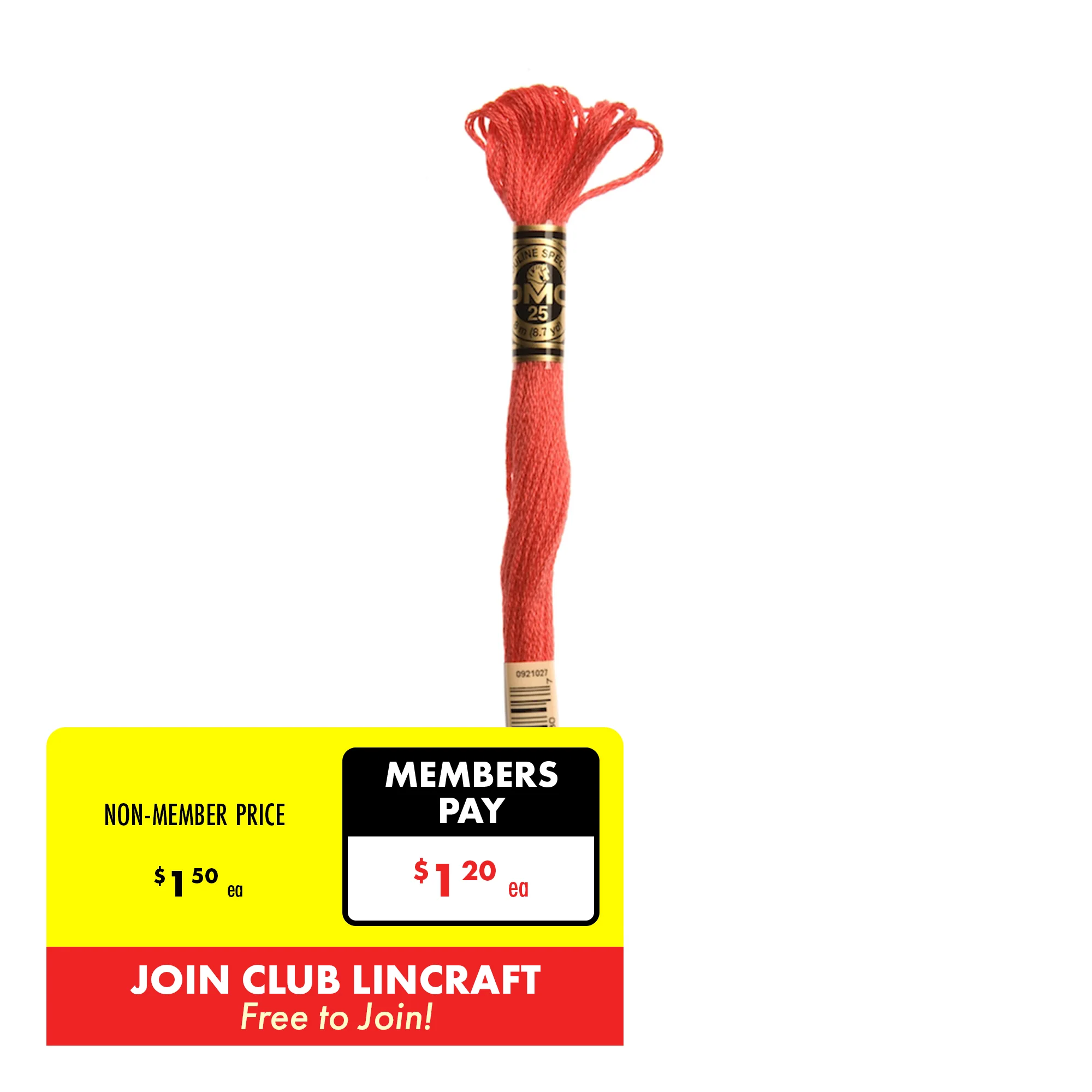 DMC Stranded Cotton Embroidery Thread, 3800-5200