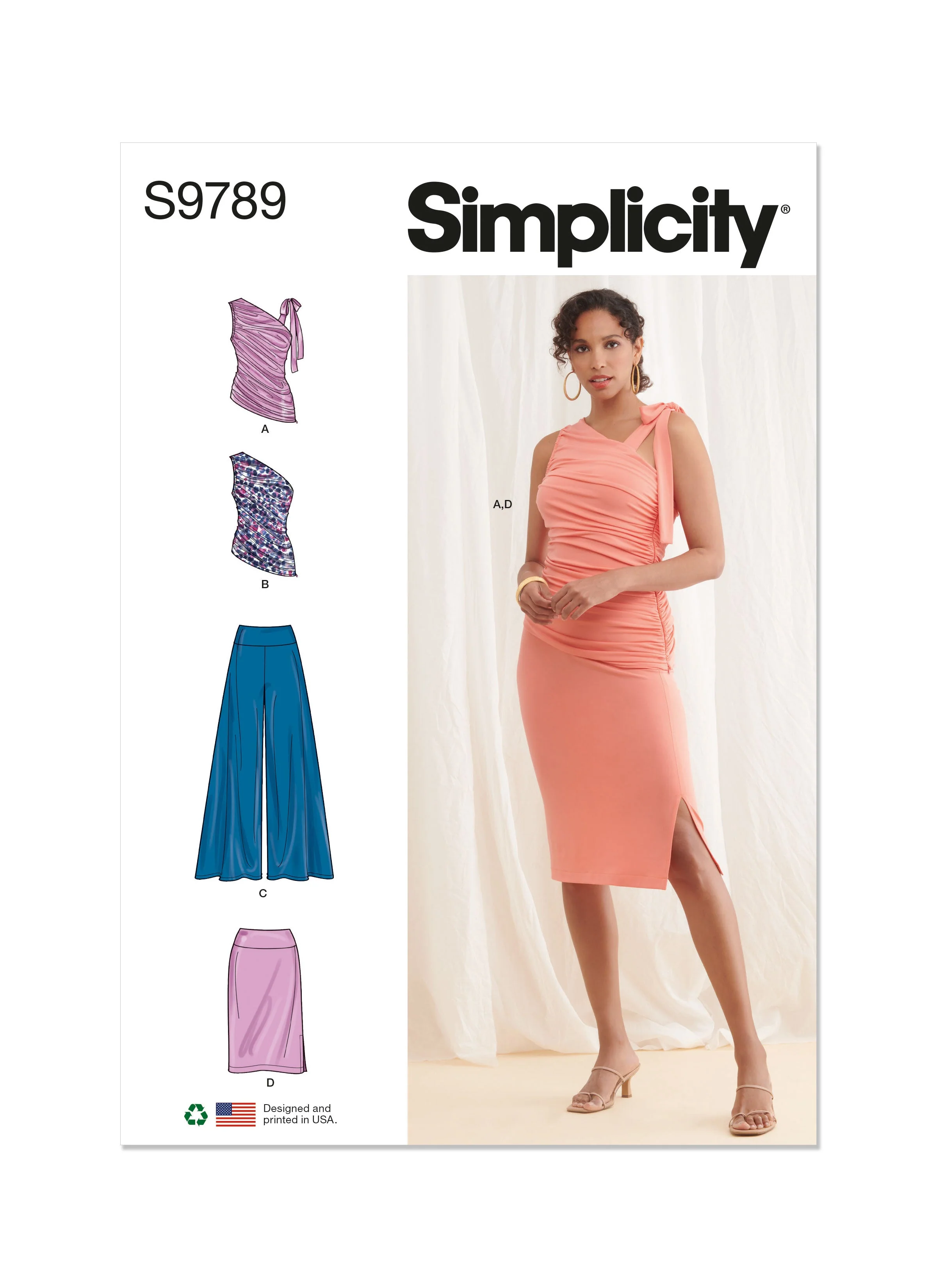 Simplicity Pattern 9789 Miss Sportswear