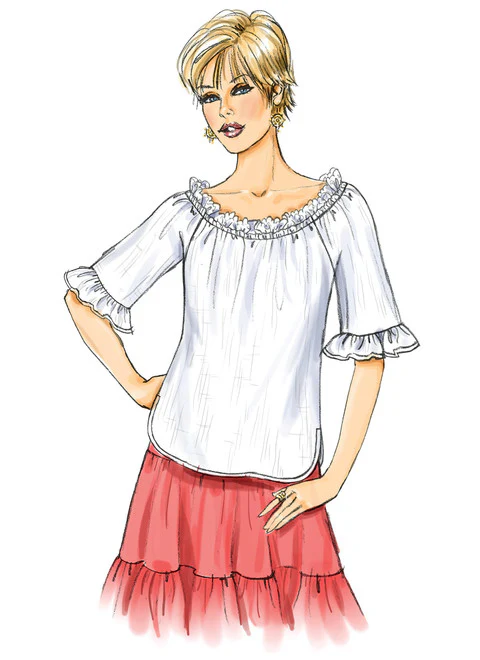 Butterick Pattern B4685 Misses' Top