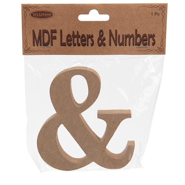 MDF Symbol &- 10.5 x 1.5cm
