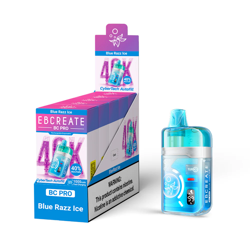 EBCREATE BC PRO oplaadbare wegwerpvape (alle smaken)