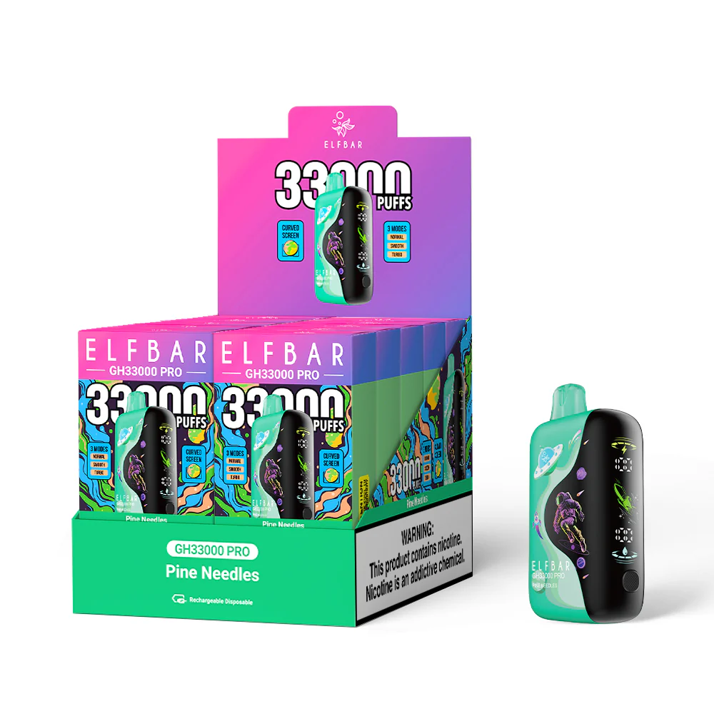 ELFBAR GH33000 PRO oplaadbare wegwerpvape (alle smaken)