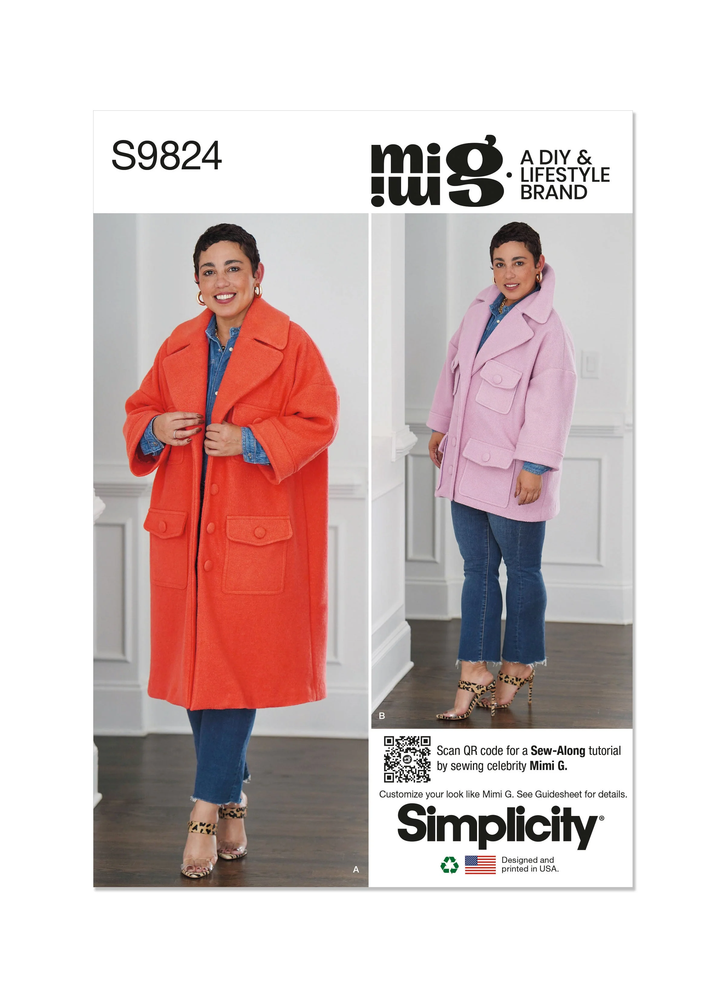Simplicity Pattern 9824 Misses