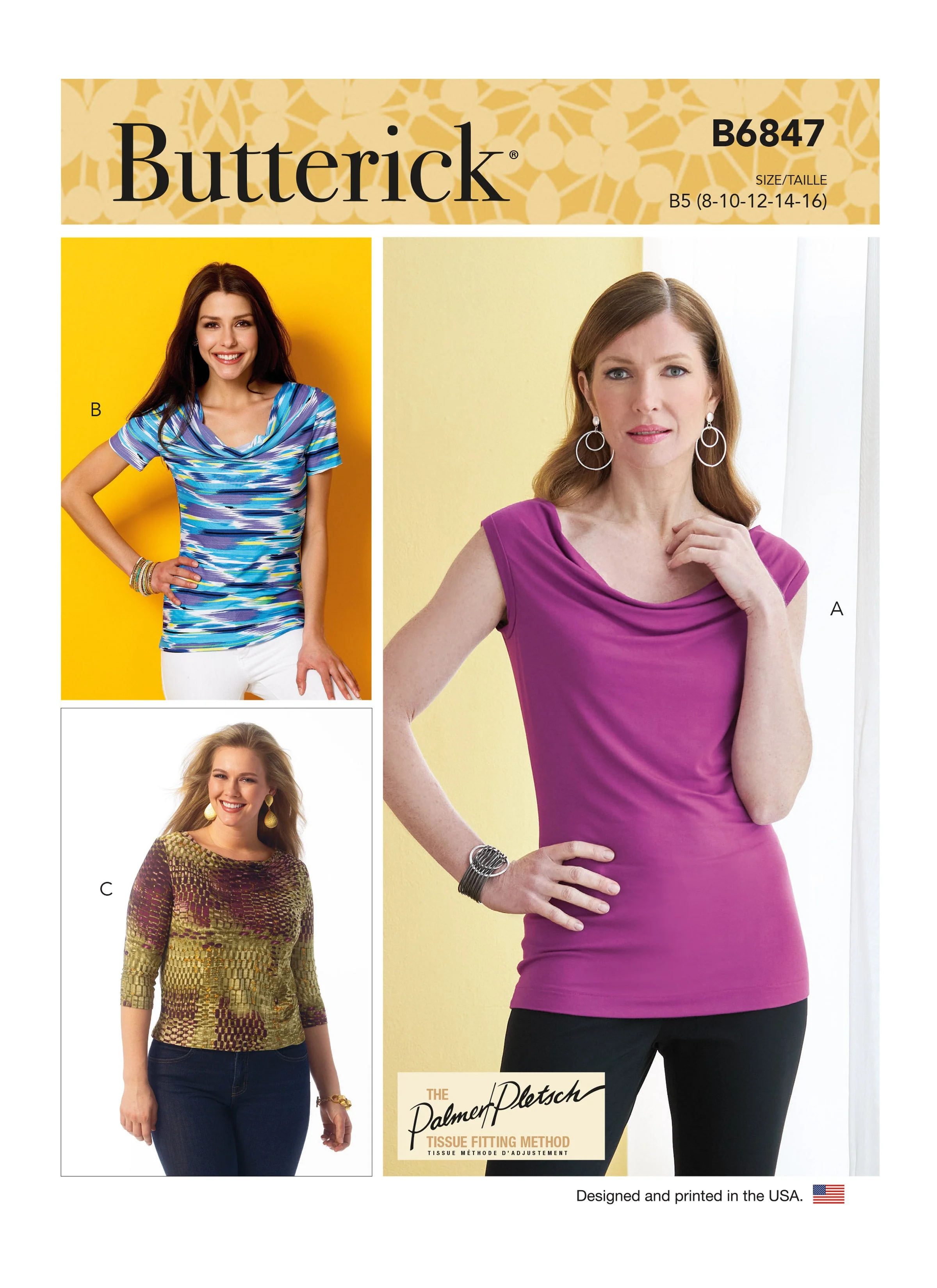 Butterick Pattern B6847 Misses