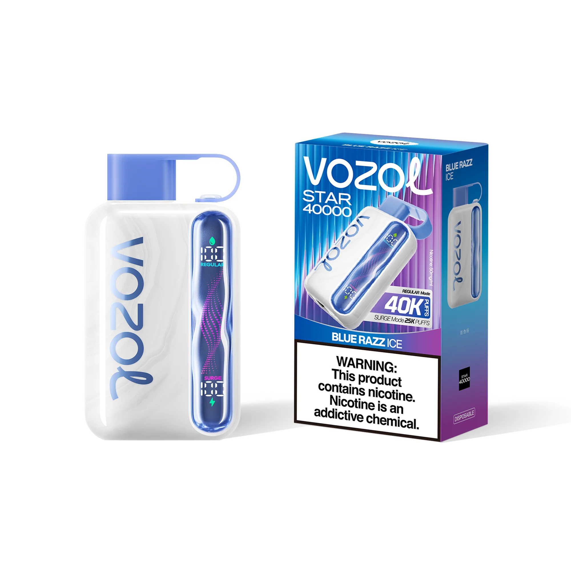 VOZOL STAR 40K wegwerpvape (alle smaken)