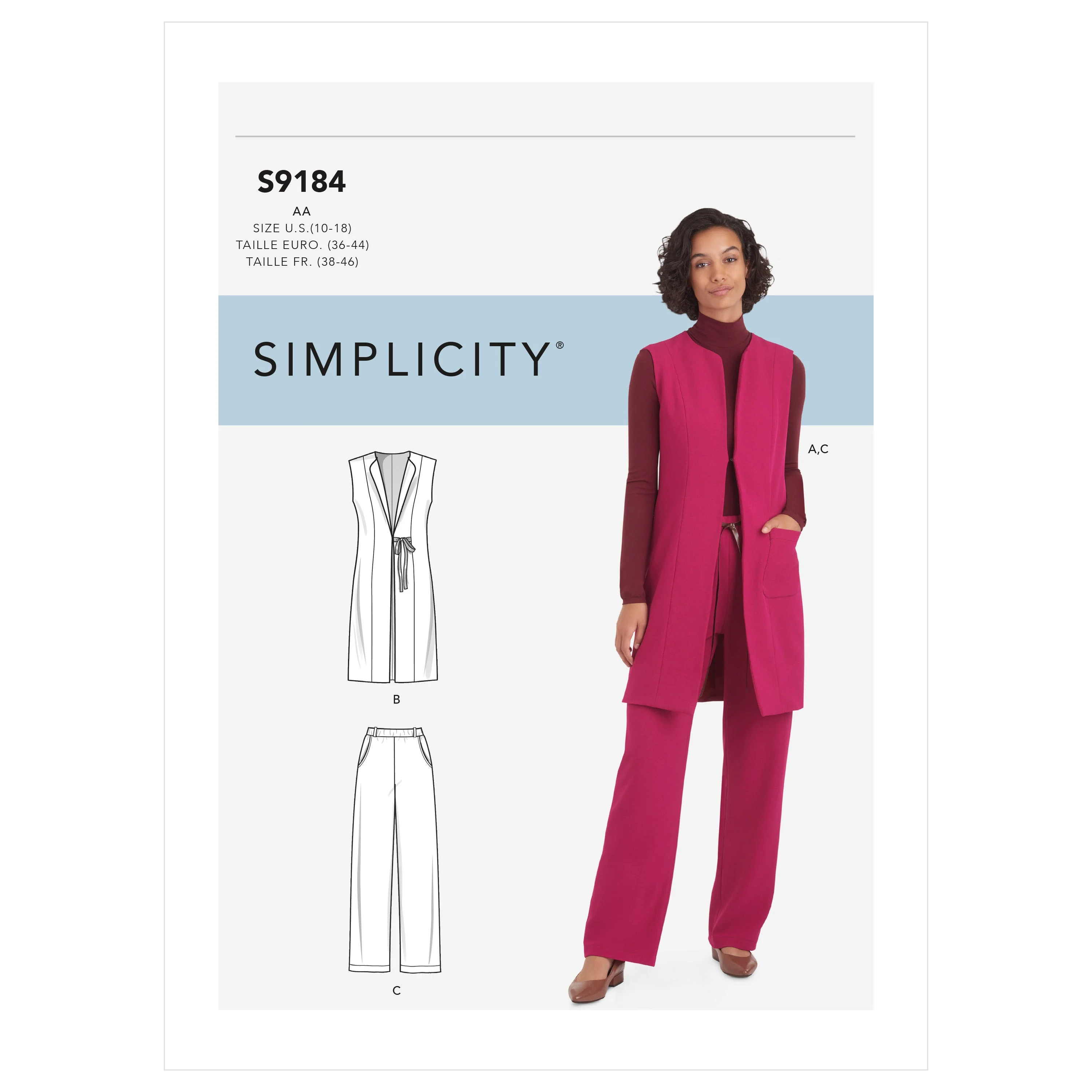 Simplicity Pattern S9184 Misses