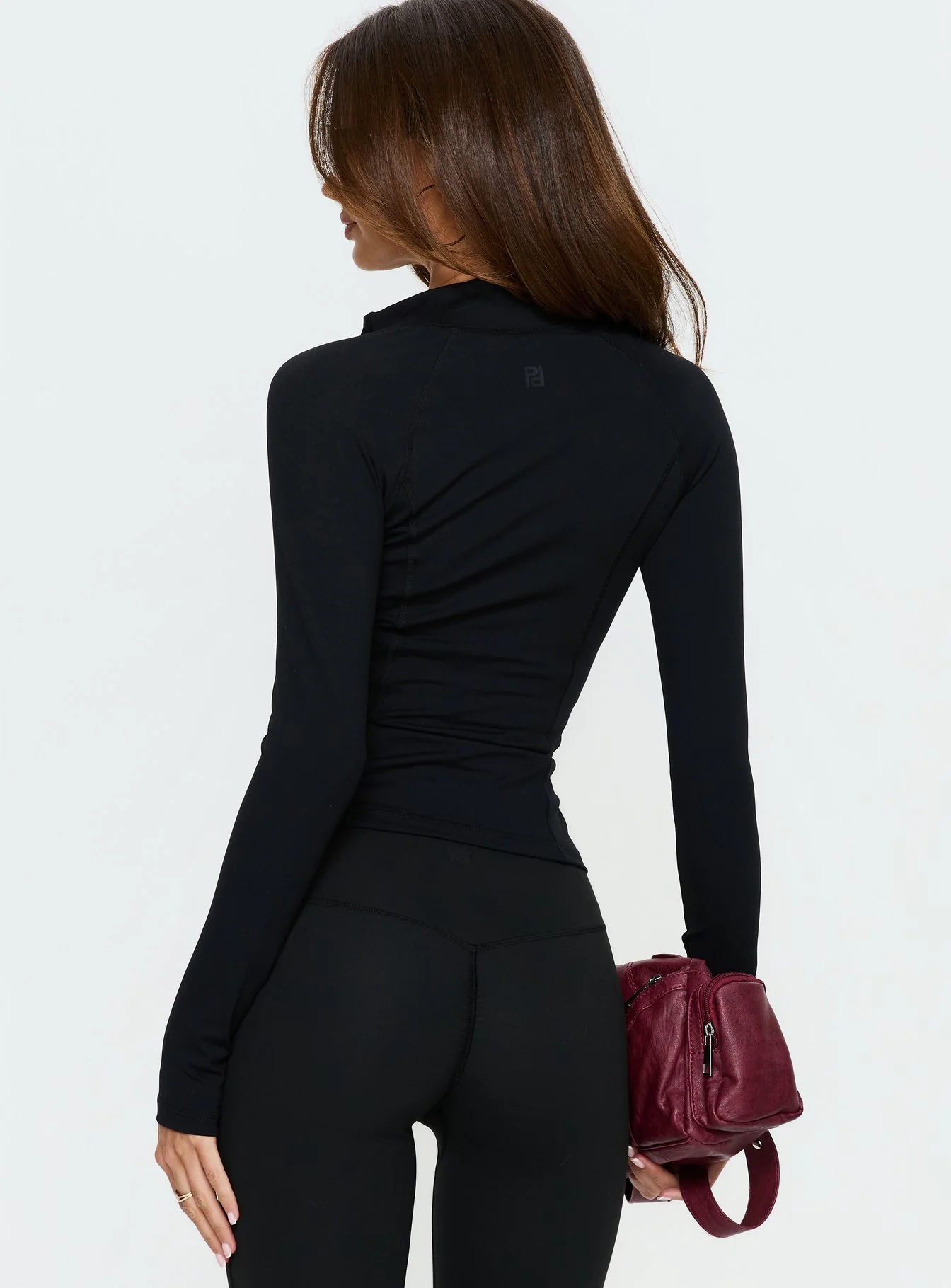 Pivot Active Zip Through Jacket Black