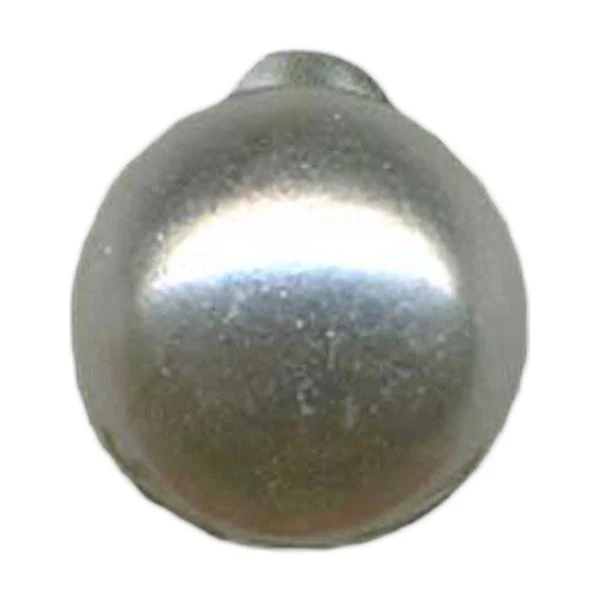 Sullivans Plastic Button, Pearl Round- 8 mm