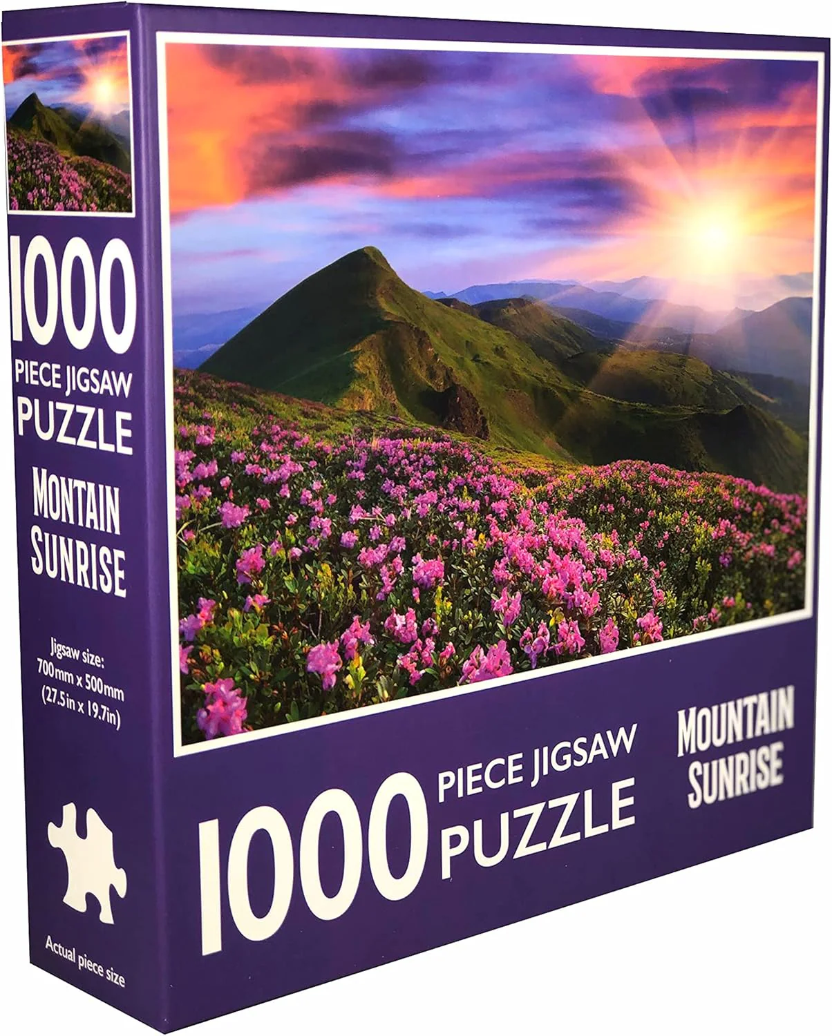1000-Piece Jigsaw Puzzle, Mountain Sunrise