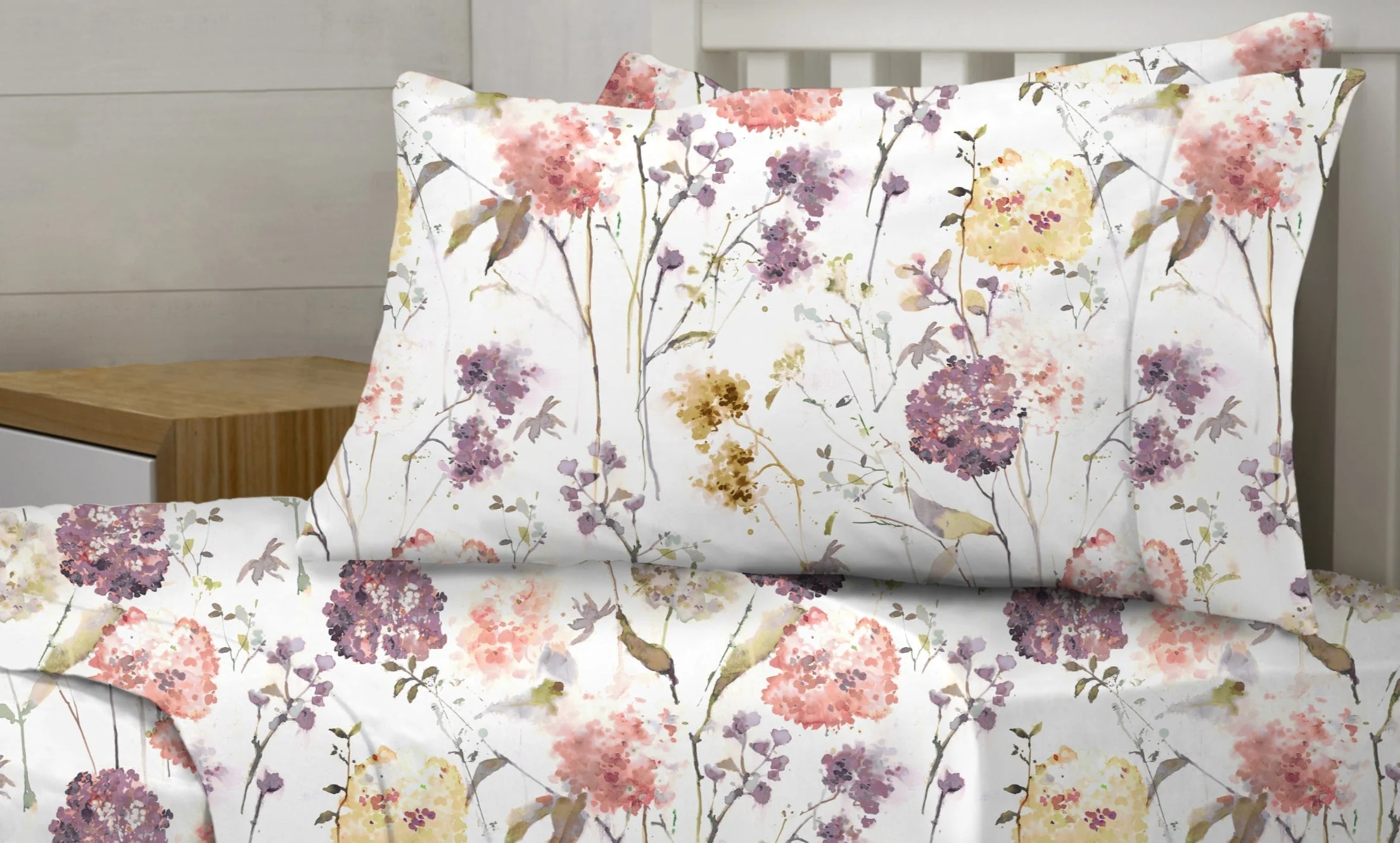 Cambridge House Flannelette Sheet Set, Marisa Garden