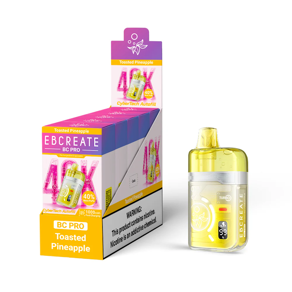 EBCREATE BC PRO oplaadbare wegwerpvape (alle smaken)