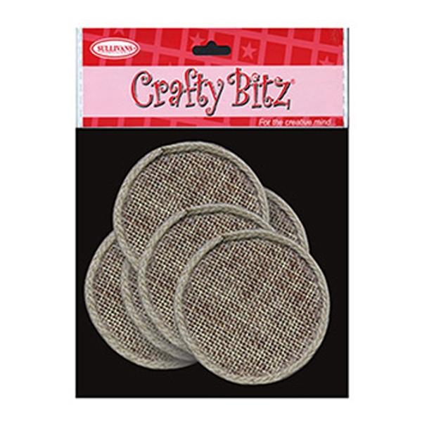 Sullivans Jute Circle Shape- 5cm