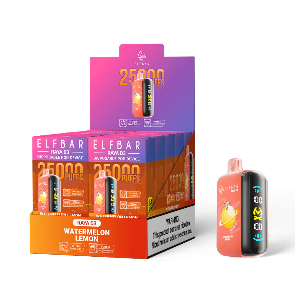 ELFBAR RAYA D3 wegwerpvape (alle smaken)