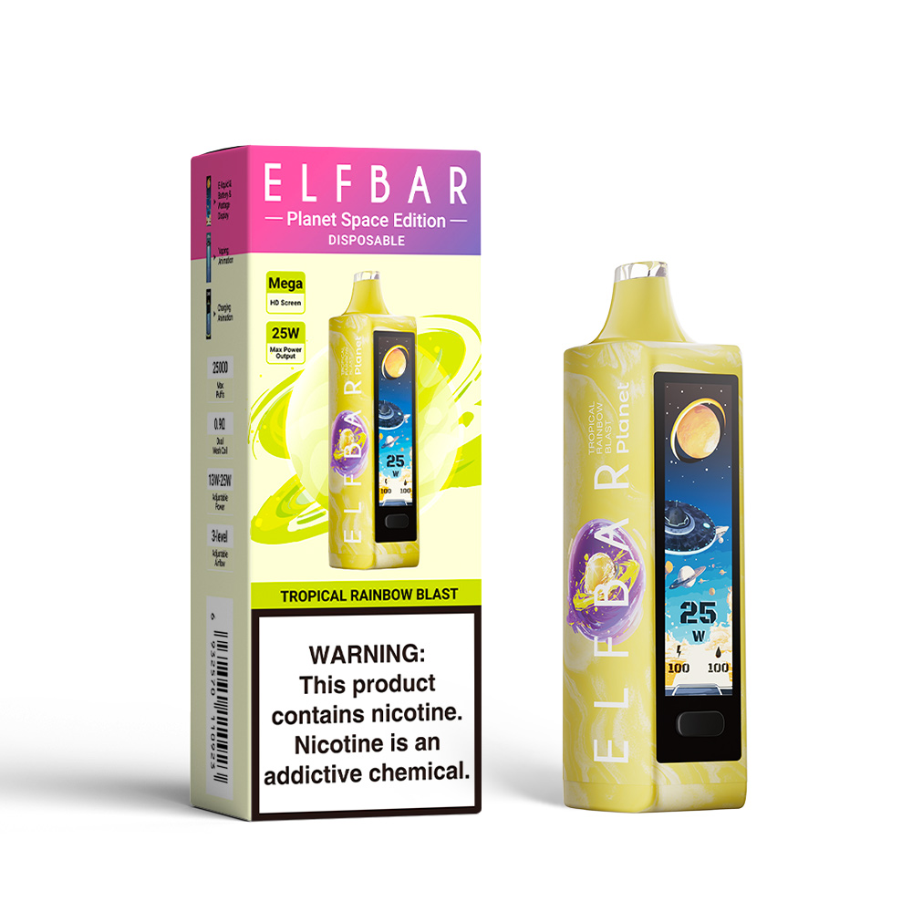 ELF BAR PLANET 25K oplaadbare wegwerpvape (alle smaken)