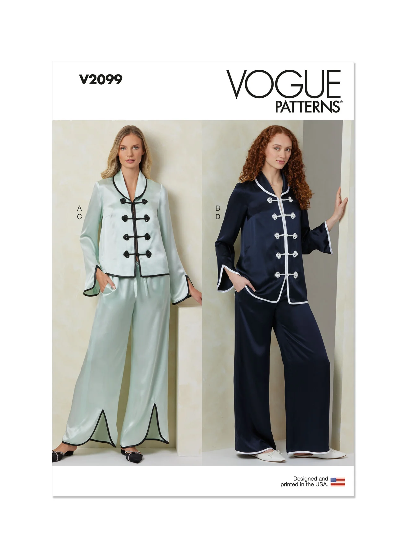 Vogue Pattern V2099 Misses