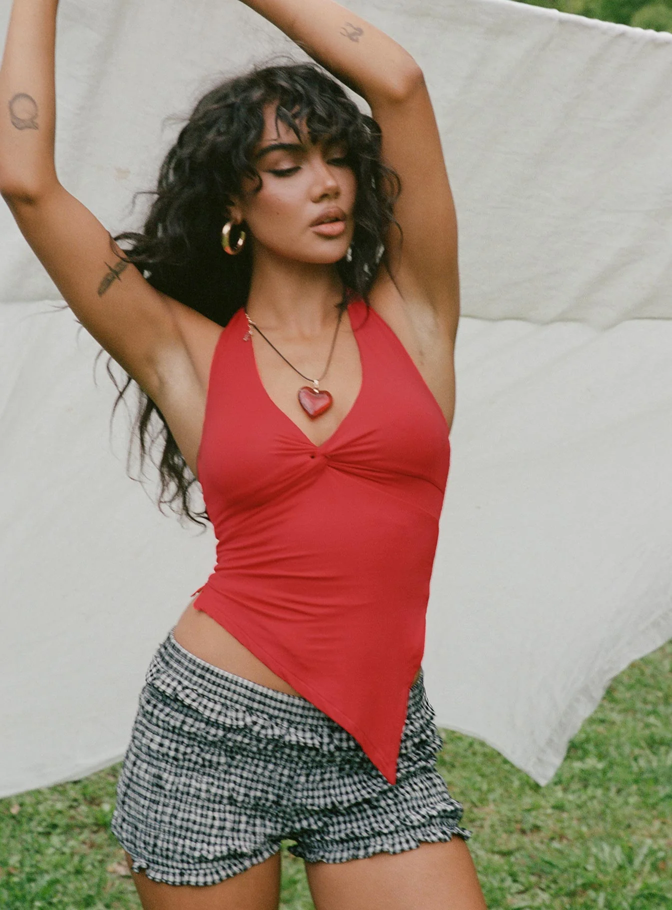 red-halter-tops