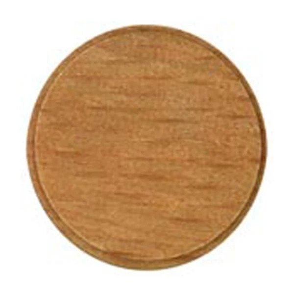 Sullivans Plastic Button, Wood- 17 mm