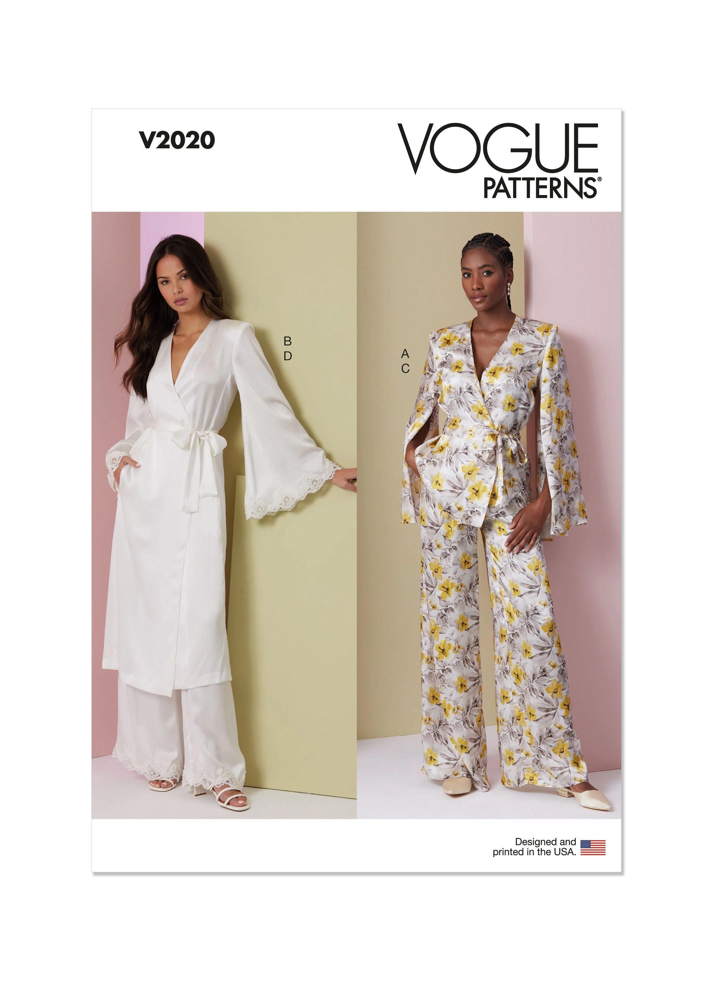 Vogue Pattern V2020 Misses