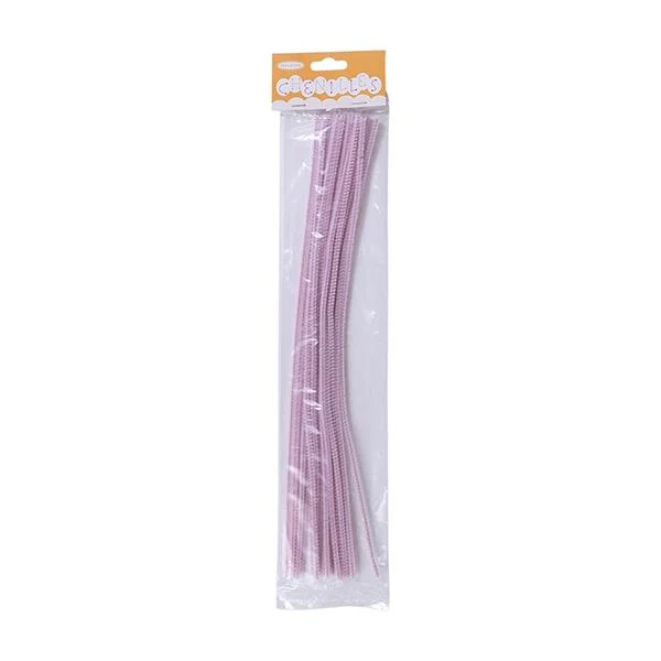 Sullivans Chenilles 20pk, Light Pink- 3mm