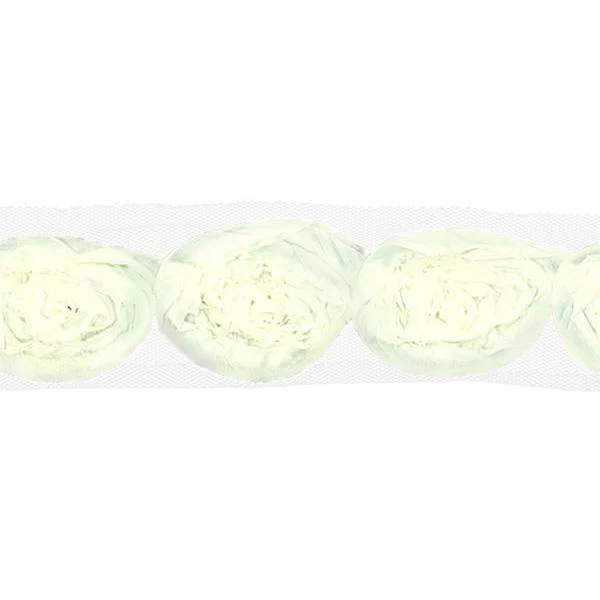 Sullivans Trim Rose, Cream- 45 mm