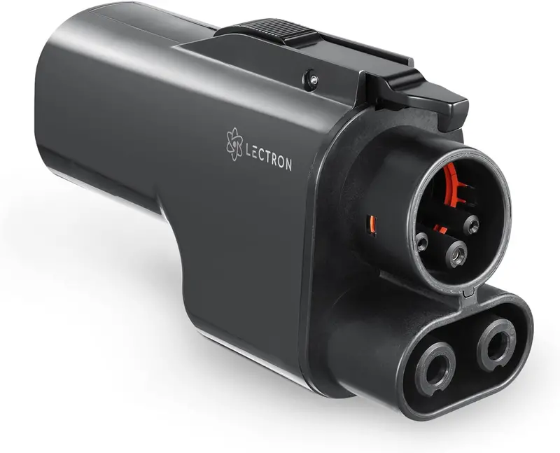 Adapter Lectron Vortex Plug NACS do CCS1 do pojazdów elektrycznych – szybkie ładowanie 500A/1000V, kompatybilny z ładowarką Tesla Supercharger