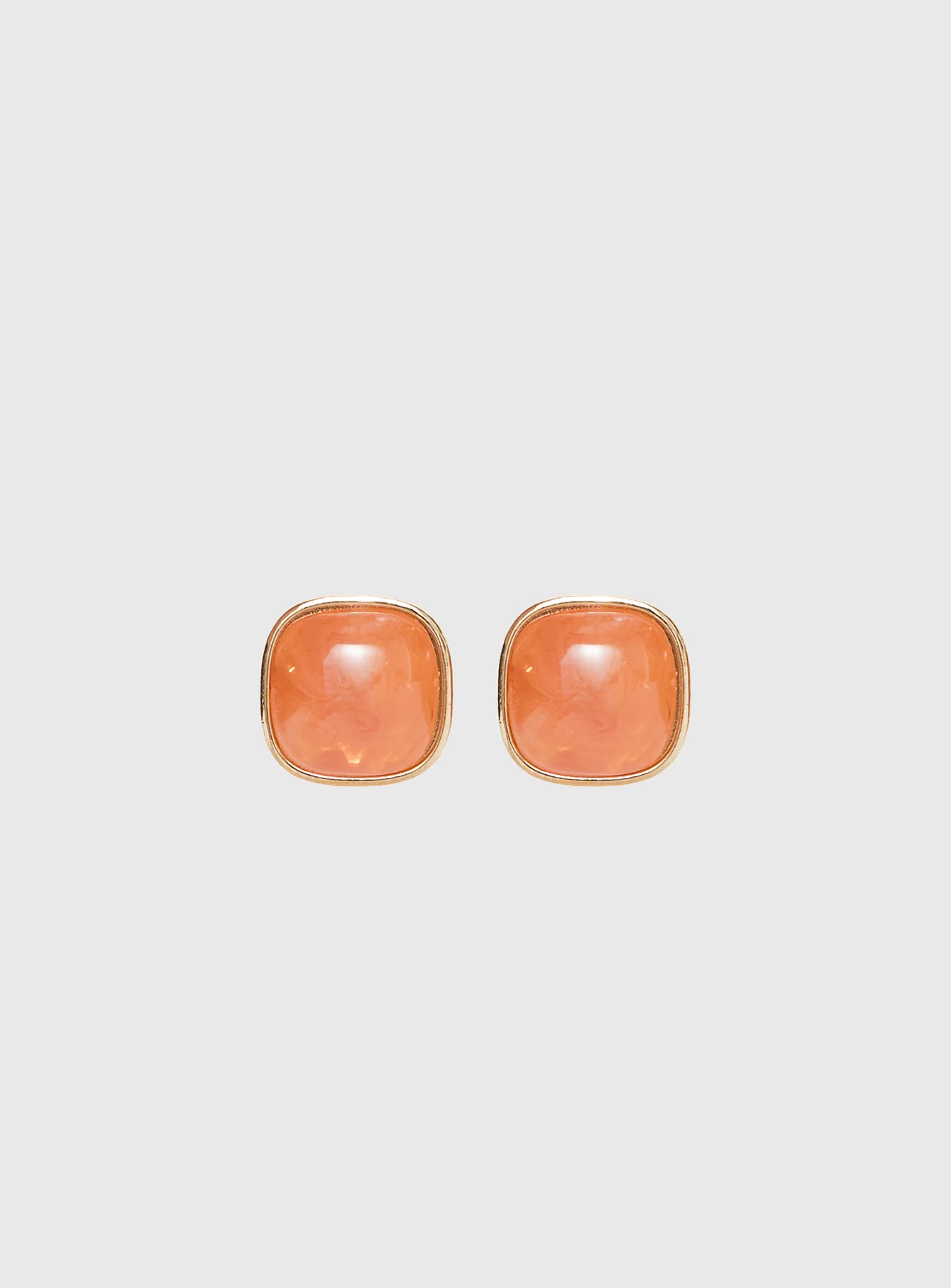 Tiera Gemstone Earrings Gold