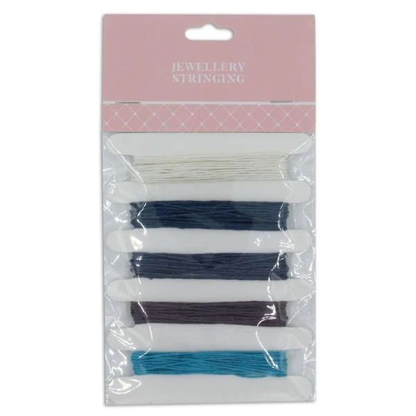 3m Jute Cord, Blues- 5pc- Sullivans