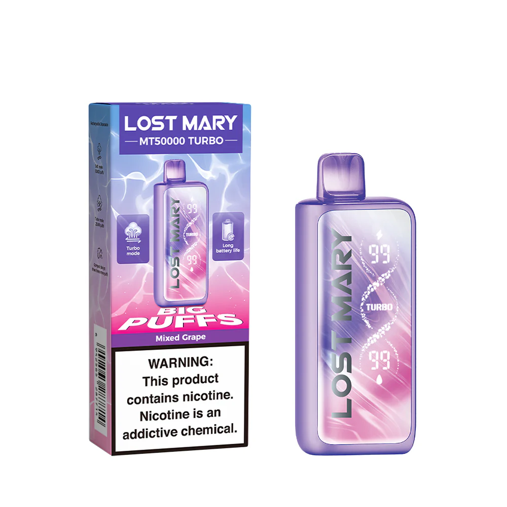 LOST MARY MT50K Turbo oplaadbare wegwerpvape (alle smaken)