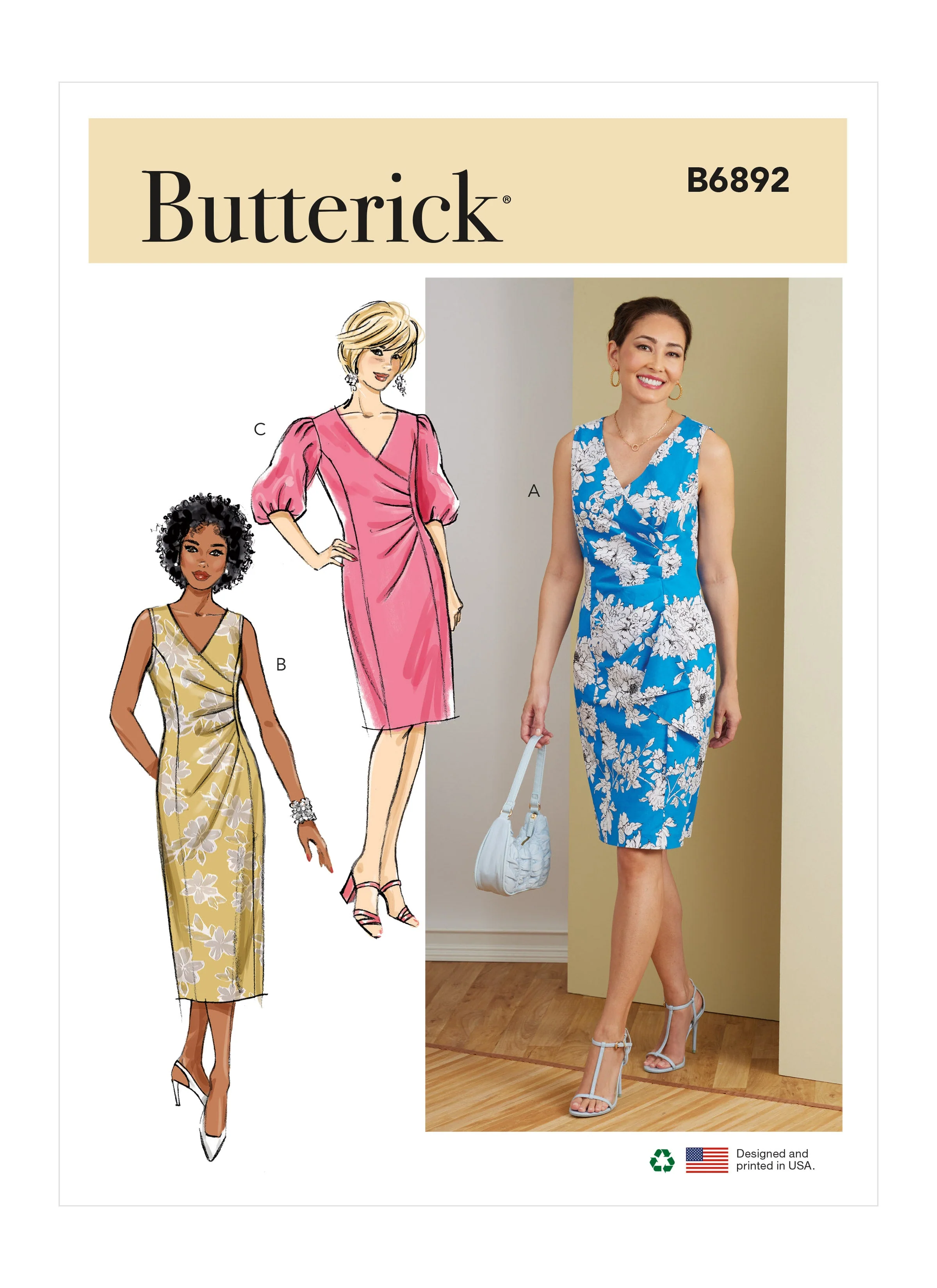Butterick Pattern B6892 Misses