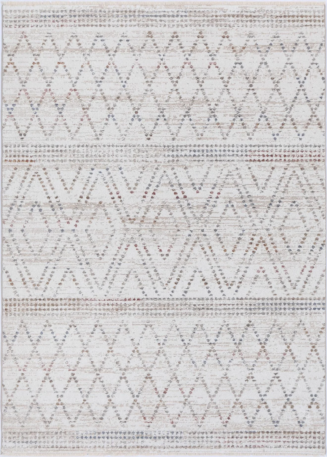 Annapolis Tabriz Beige Geometric Soft Rug