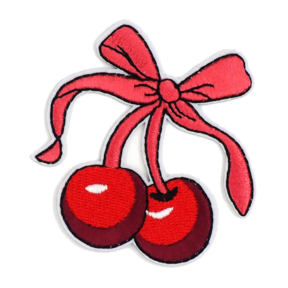 Arbee Crafty Patch, Cherries with Bow- 1pc