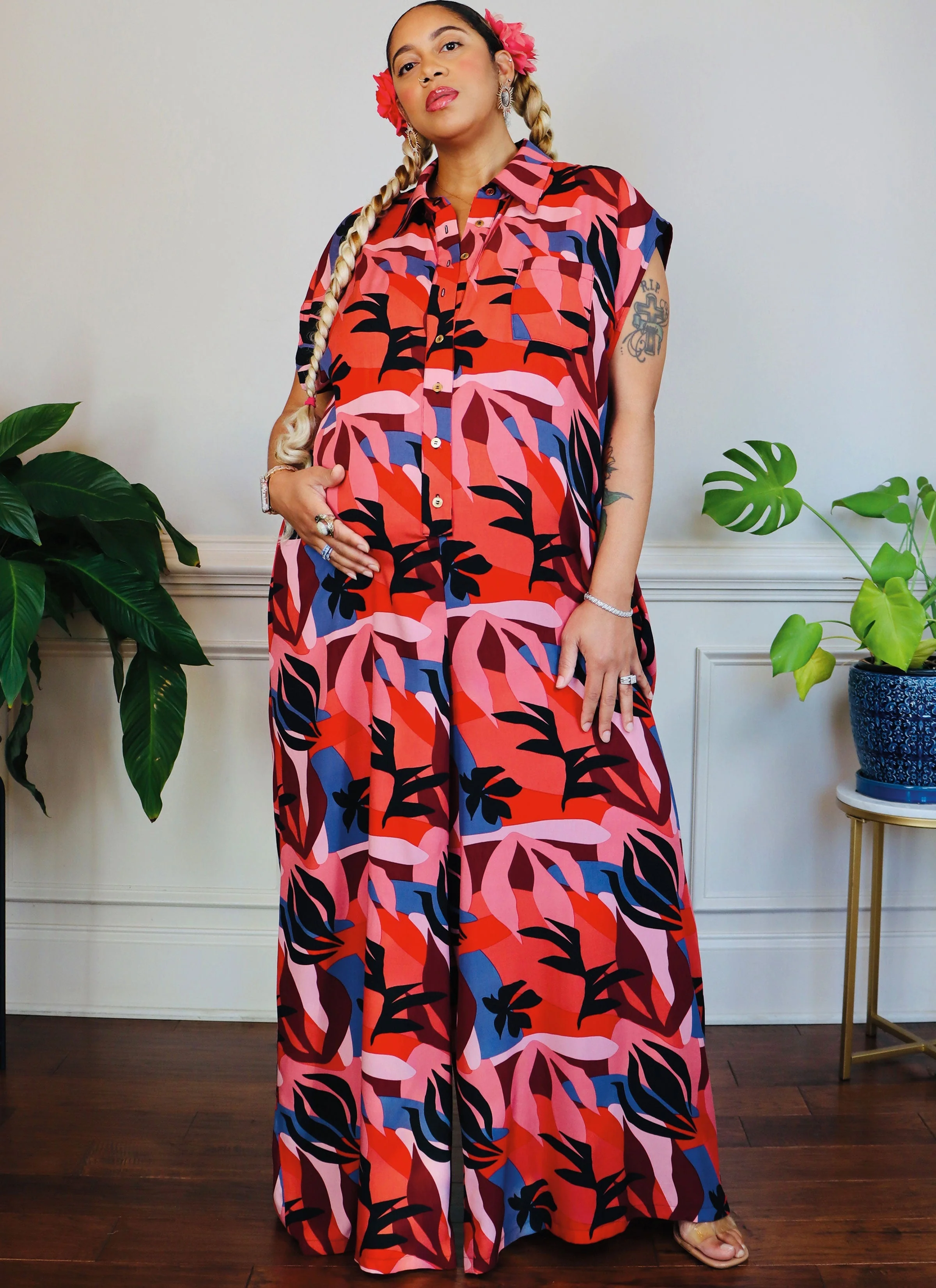 KnowMe Pattern Me2081 Misses' Maternity Romper and Jumpsuit