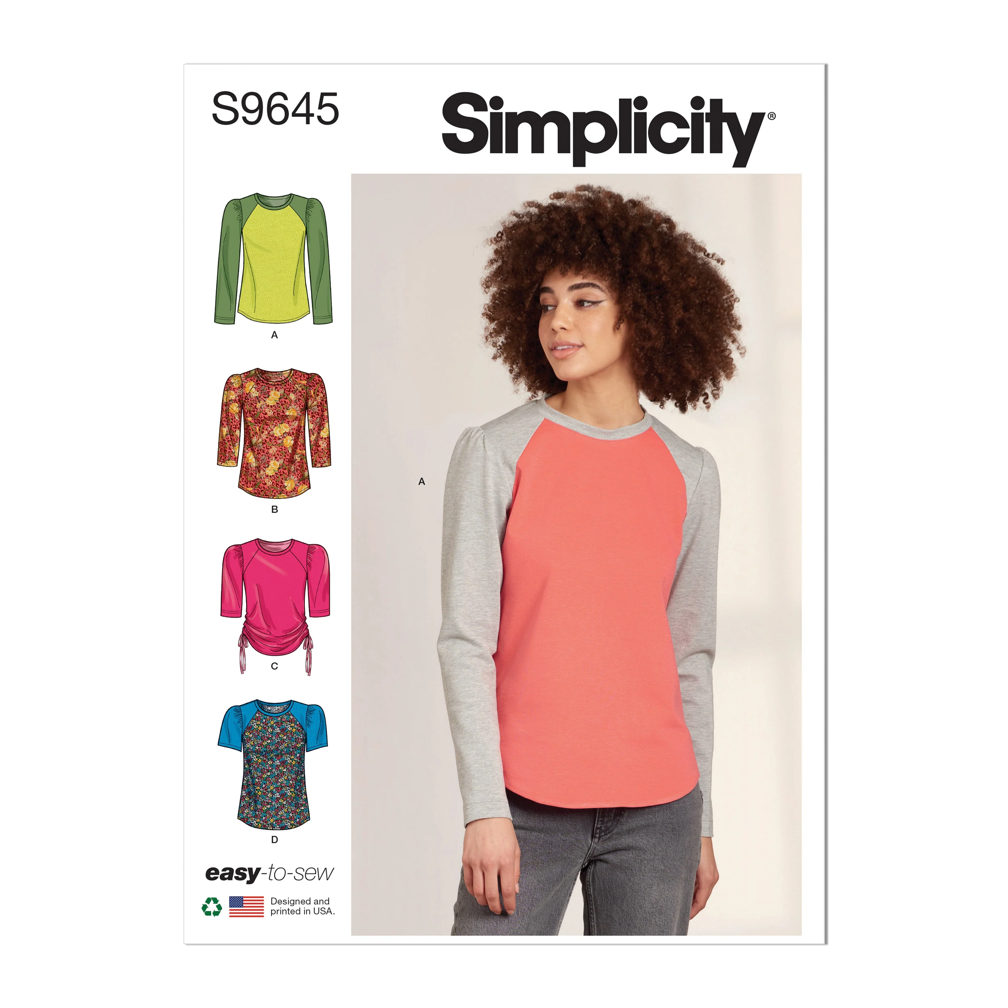 Simplicity Pattern S9645A Misses