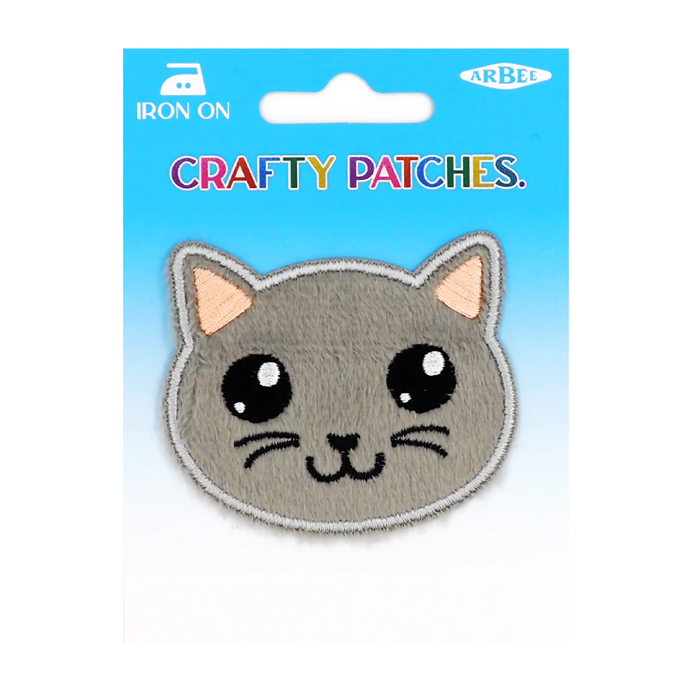 Arbee Crafty Patch, Cat- 1pc