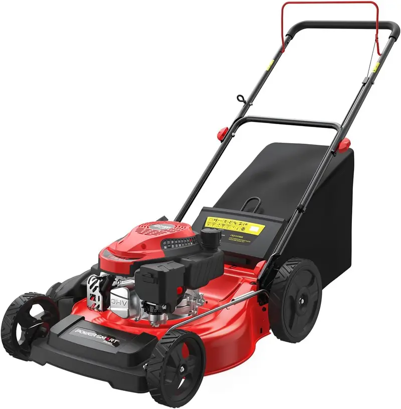 Kosiarka spalinowa PowerSmart 21″ 144 cm3 3 w 1 z koszem na trawę