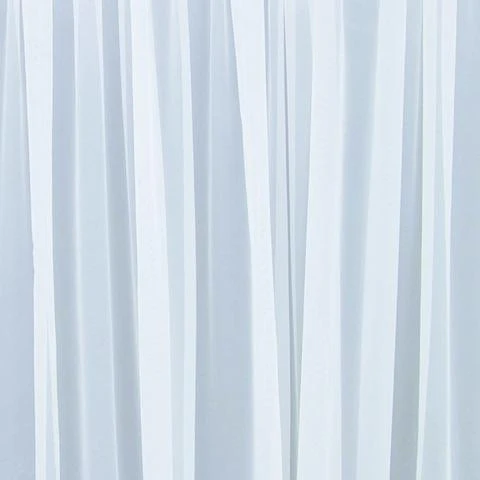 Woven Voile Curtain Pack, Ivory- 213cm Drop