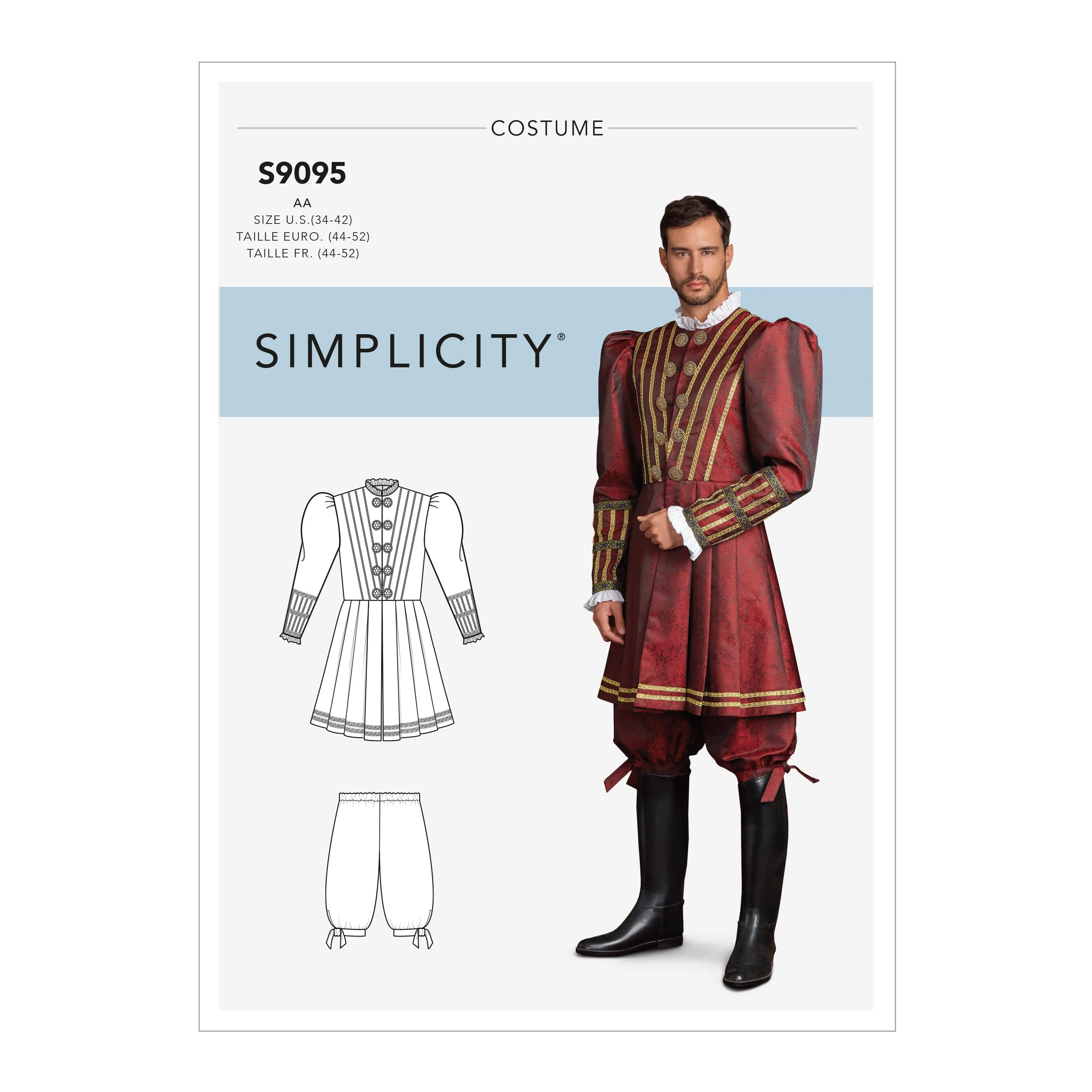 Simplicity Pattern 9095 Men