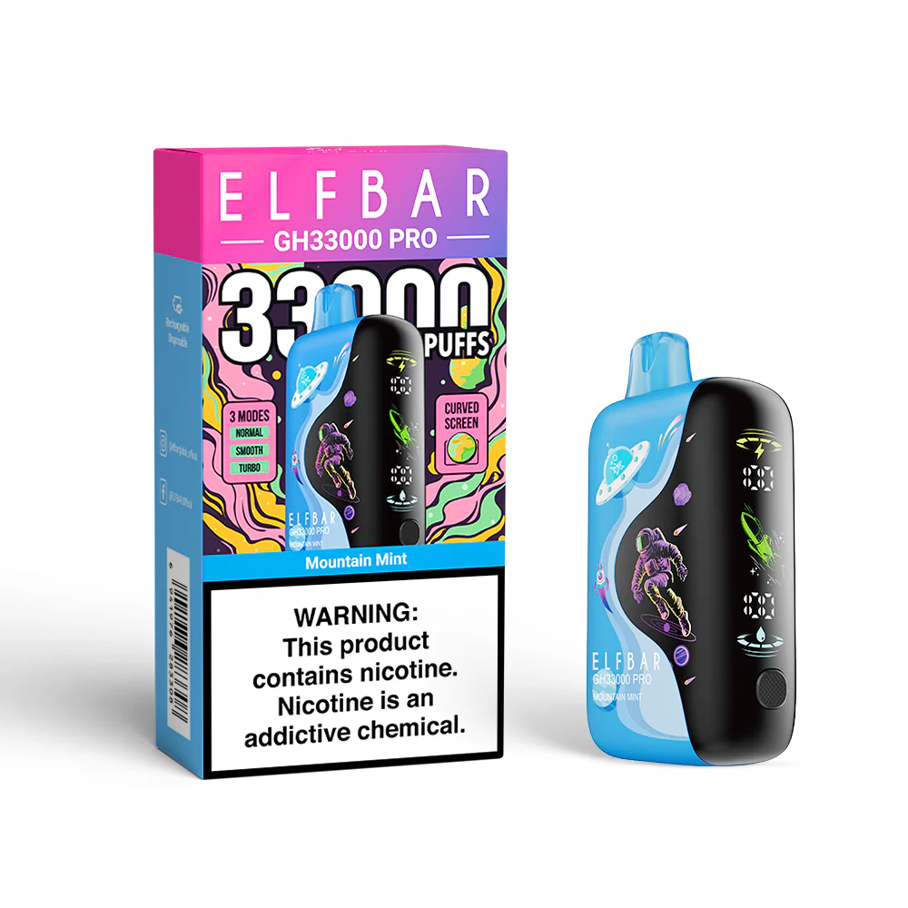 ELFBAR GH33000 PRO oplaadbare wegwerpvape (alle smaken)