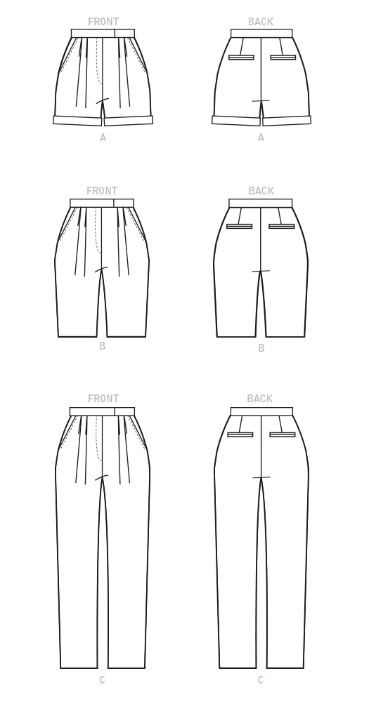 McCall's Pattern M8148 Misses' & Women's Pants