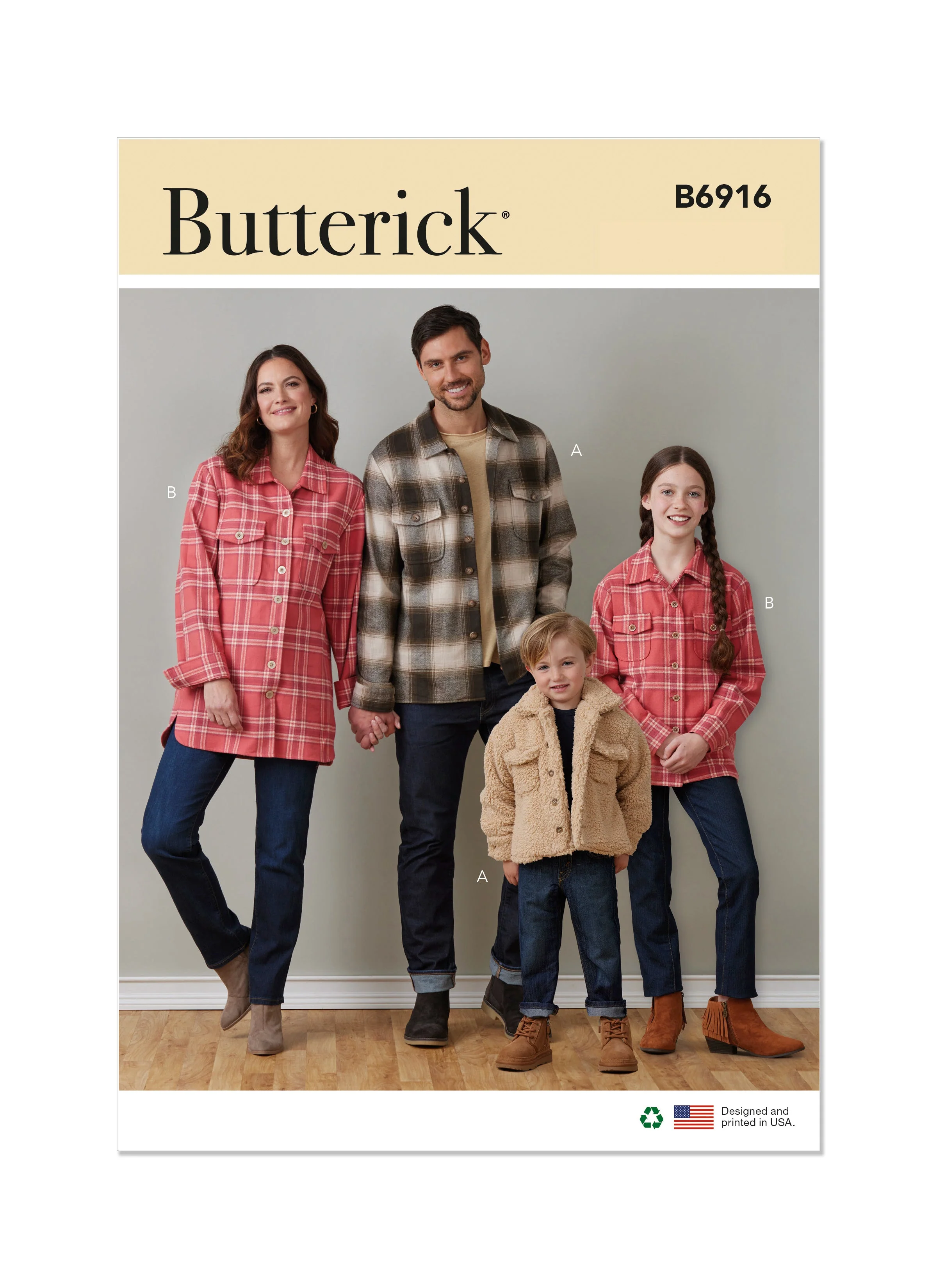 Butterick Pattern B6916 Children