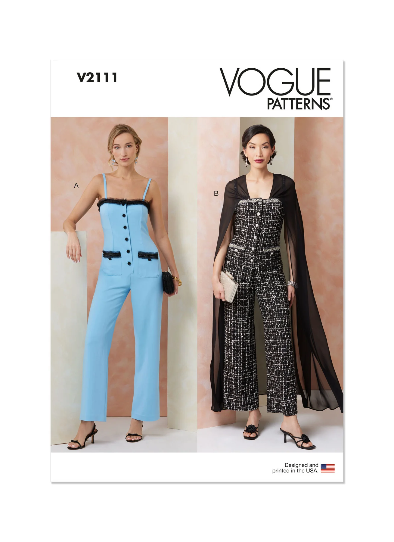Vogue Pattern V2111 Misses