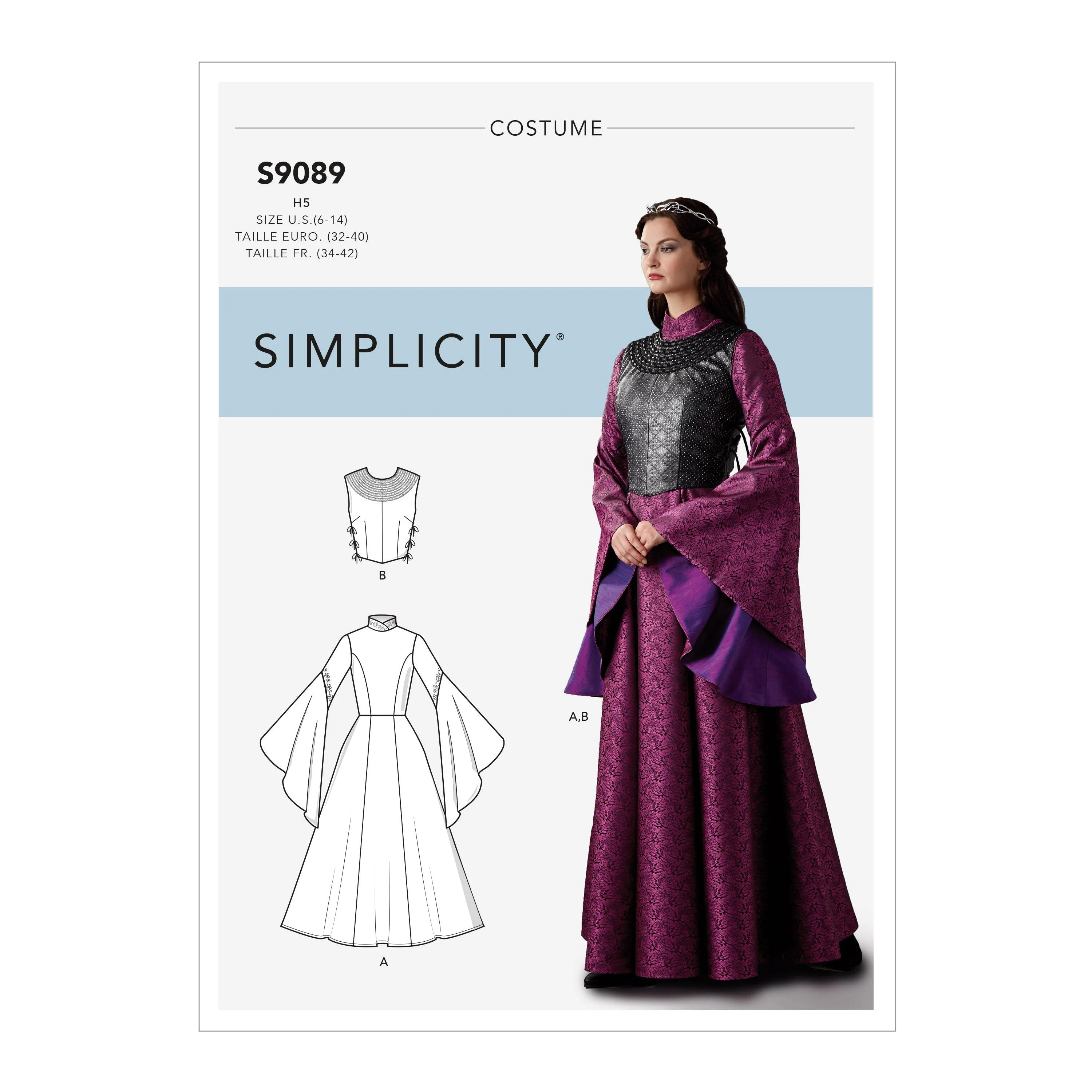 Simplicity Pattern 9089 Misses