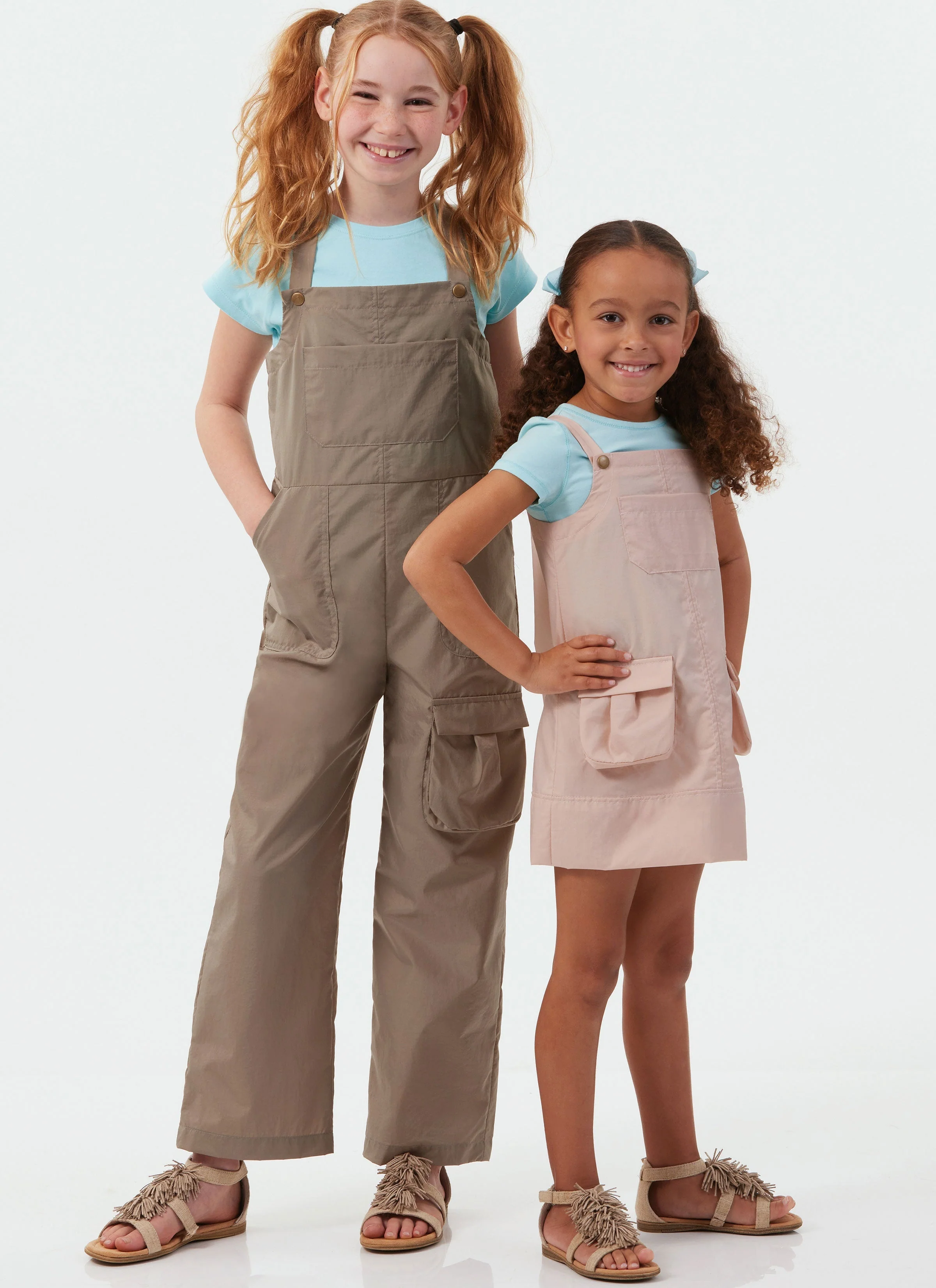 McCall's Pattern M8489 Children's and Girls' Pinafore and Overalls