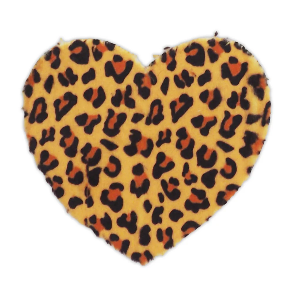 Arbee Crafty Patch, Leopard Heart- 1pc
